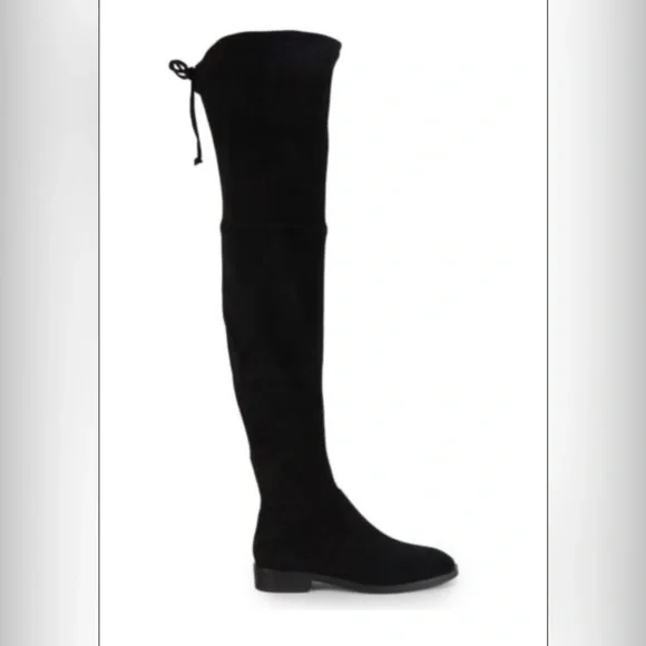 Stuart Weitzman Black Over the Knee Boots - Picture 1 of 8